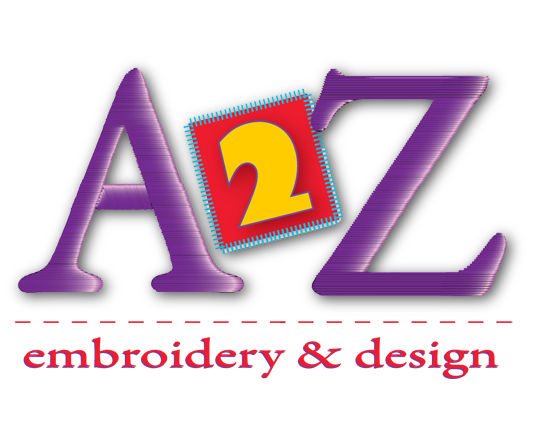 A2Z Embroidery Logo